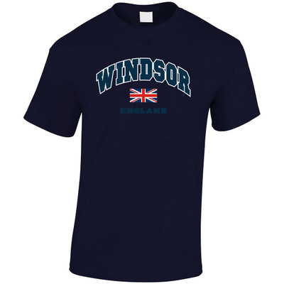 (HP)#Windsor Union Jack Harvard T-Shirt