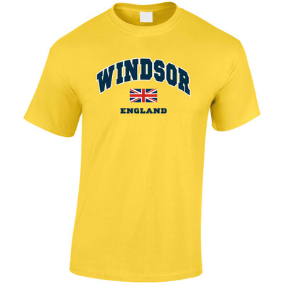 (HP)#Windsor Union Jack Harvard T-Shirt