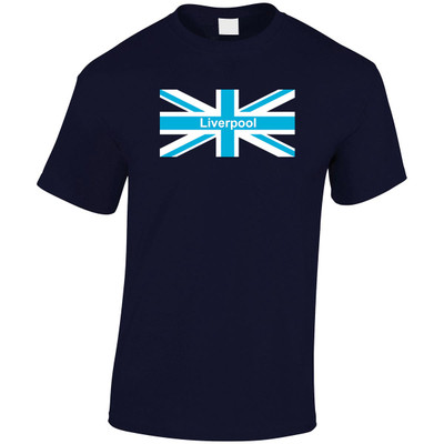 S1205T-GENT (LP)#Sapphire Union Jack with Liverpool T-Shirt