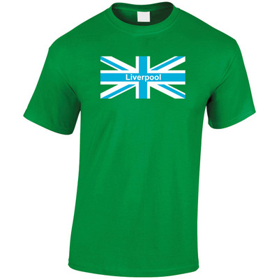 S1205T-GENT (LP)#Sapphire Union Jack with Liverpool T-Shirt