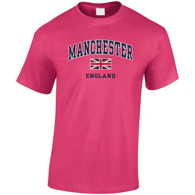 (HP)#Manchester Union Jack Harvard T-Shirt