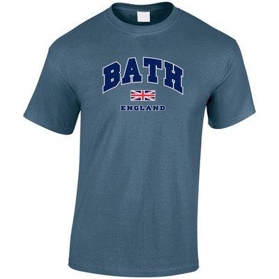 (HP)#Bath Union Jack Harvard T-Shirt