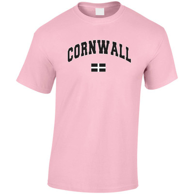 (HP)#Cornwall with Cornish Flag Harvard T-Shirt