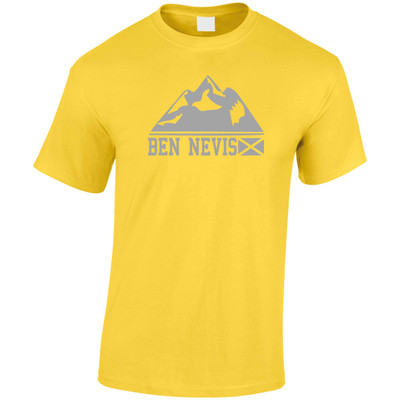 (LP)#Ben Nevis Mountain (Grey) T-Shirt