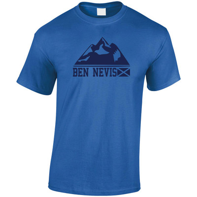 (DP)#Ben Nevis Mountain (Navy) T-Shirt