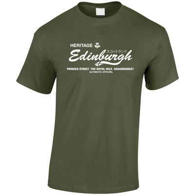 (LP)#Heritage Edinburgh (White) T-Shirt