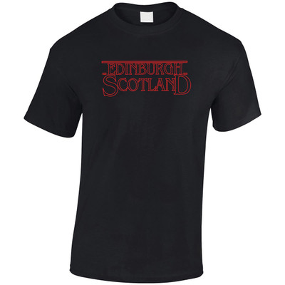 (HP)#Retro Edinburgh Scotland  T-Shirt