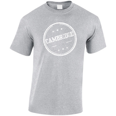 (LP)#Cambridge Distressed Stamp T-Shirt