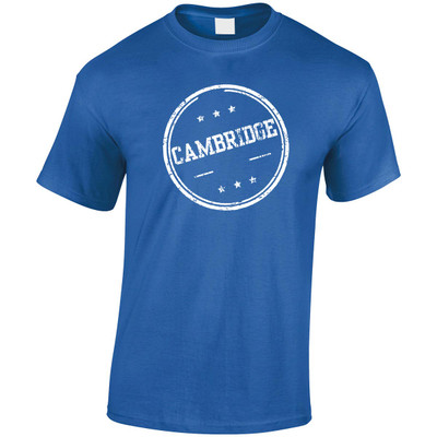 (LP)#Cambridge Distressed Stamp T-Shirt