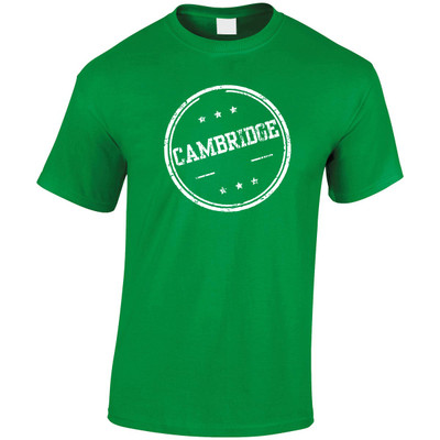 (LP)#Cambridge Distressed Stamp T-Shirt