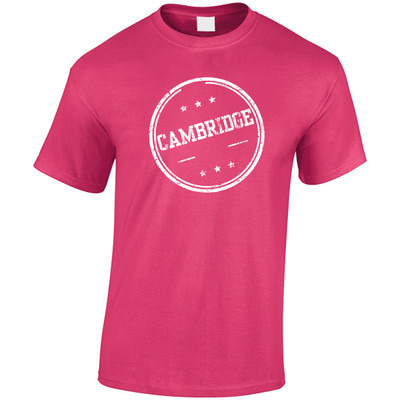 (LP)#Cambridge Distressed Stamp T-Shirt