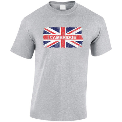 (LP)#Distressed Union Jack with Cambridge T-Shirt