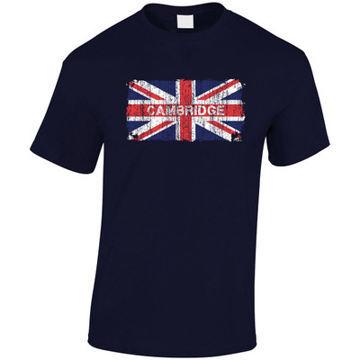 (LP)#Distressed Union Jack with Cambridge T-Shirt