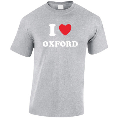 (LP)#I Love Oxford (White) T-Shirt
