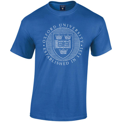 (LP)#OU Distressed Circle Crest T-Shirt