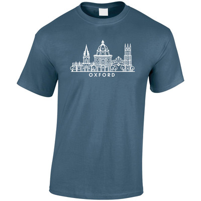 (LP)#Oxford Landmarks (White) T-Shirt