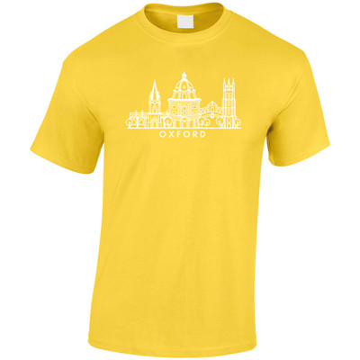 (LP)#Oxford Landmarks (White) T-Shirt