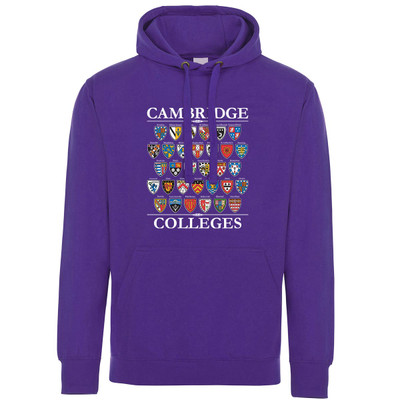 Cambridge College Crests Hoodie