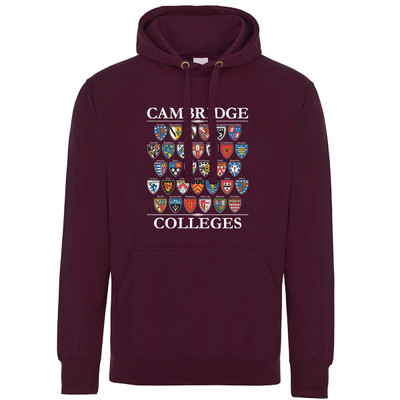 Cambridge College Crests Hoodie