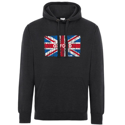 Distressed Union Jack with Oxford Hoodie