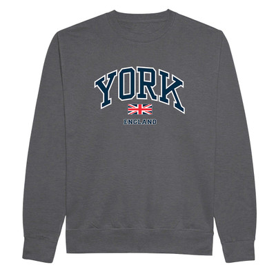 York Union Jack Harvard Sweatshirt