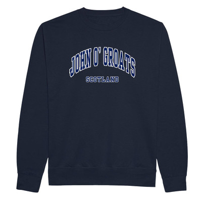 John O Groats Harvard Style Sweatshirt