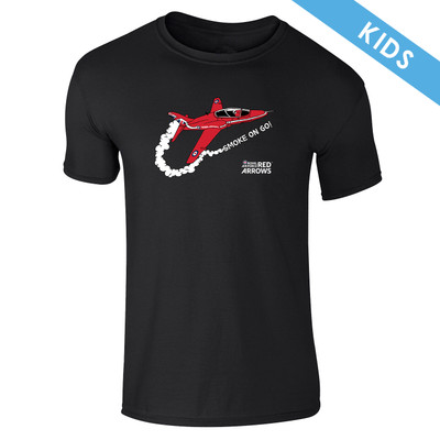 Red Arrows Smoke On Go Kids T-Shirt