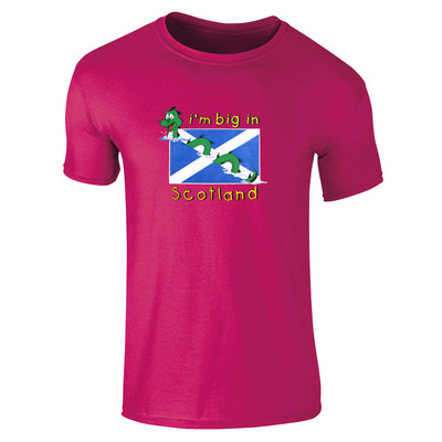 Nessie I'm Big in Scotland T-Shirt Kids T-Shirt