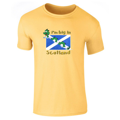 Nessie I'm Big in Scotland T-Shirt Kids T-Shirt