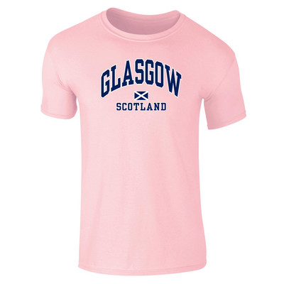 Glasgow Saltire Harvard Kids T-Shirt