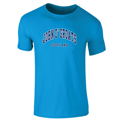 John'O Groats Harvard Style Kids T-Shirt