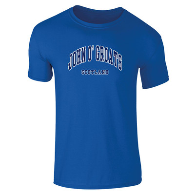 John'O Groats Harvard Style Kids T-Shirt