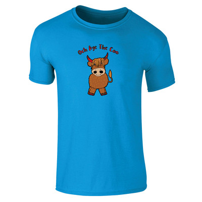 Och Aye Highland Coo Kids T-Shirt