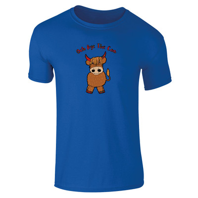 Och Aye Highland Coo Kids T-Shirt