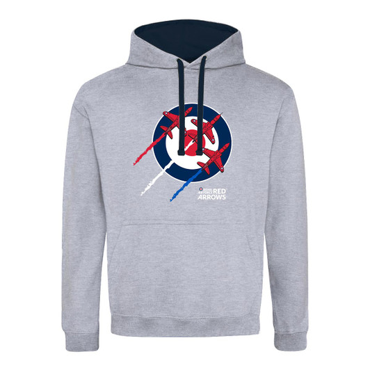 Red Arrows Roundel Contrast Hoodie