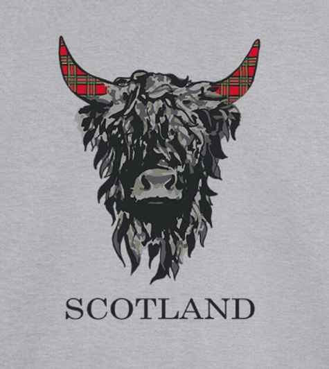 Scotland Highland Cow PRINT DESIGN