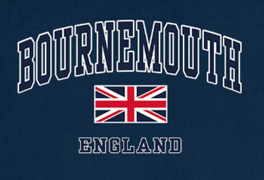 Bournemouth Union Jack Harvard PRINT DESIGN