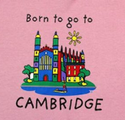 Born To Go To Cambridge PRINT DESIGN