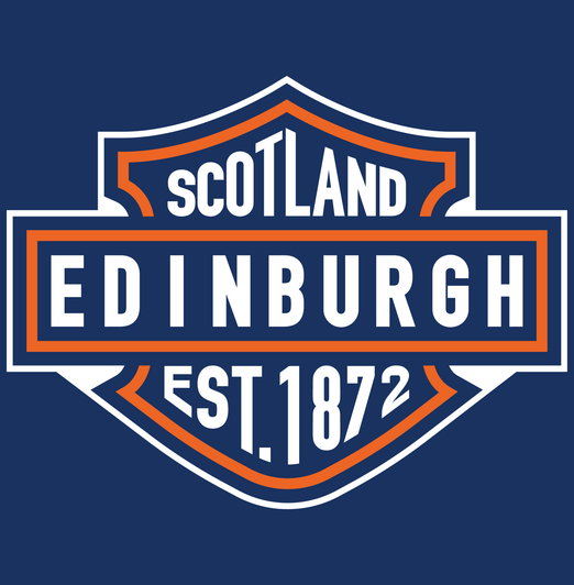 Edinburgh Motorbike Logo - Adults Hood