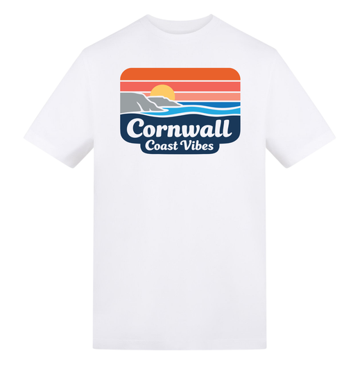 Cornwall Coast Vibes Adult T-shirt