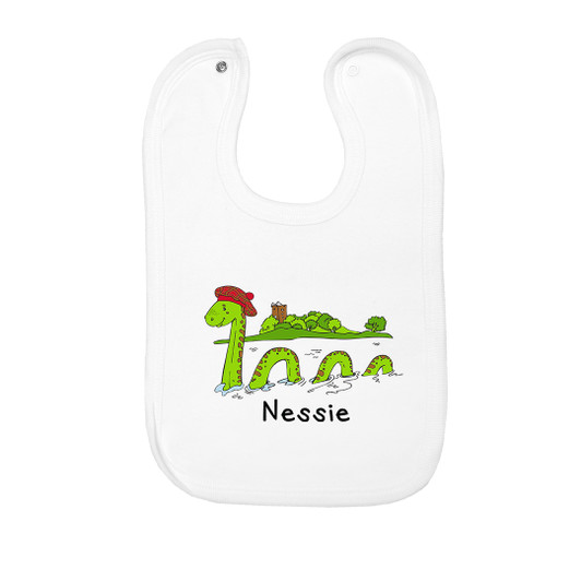 Nessie With Tammy Baby Bib