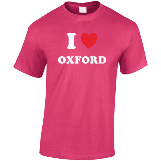 (LP)#I Love Oxford (White) T-Shirt