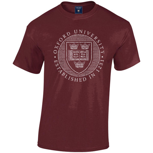 (LP)#OU Distressed Circle Crest T-Shirt