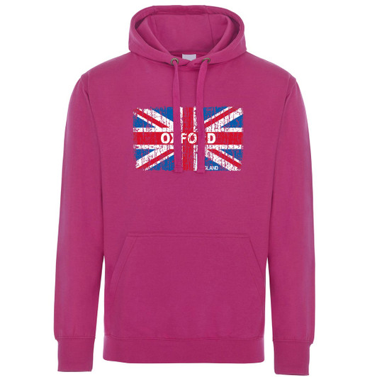 Distressed Union Jack with Oxford Hoodie