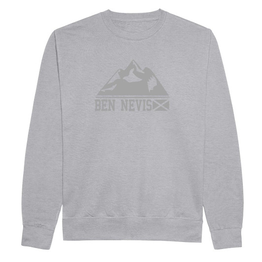 Ben Nevis Mountain (Grey) Sweatshirt