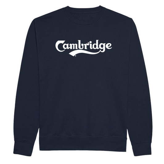Cambridge Fancy text (White) Sweatshirt