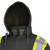Pioneer Hi-Vis Poly Fleece Hoody Black
