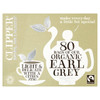 Clipper Fairtrade Organic Earl Grey 80 per pack 200g