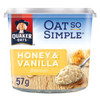 Quaker Oat So Simple Honey & Vanilla Porridge Pot 57g