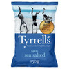 Tyrrells Lightly Sea Salted Potato Chips 150g